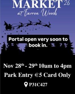 Farran Woods Xmas Market – 28th & 29th November